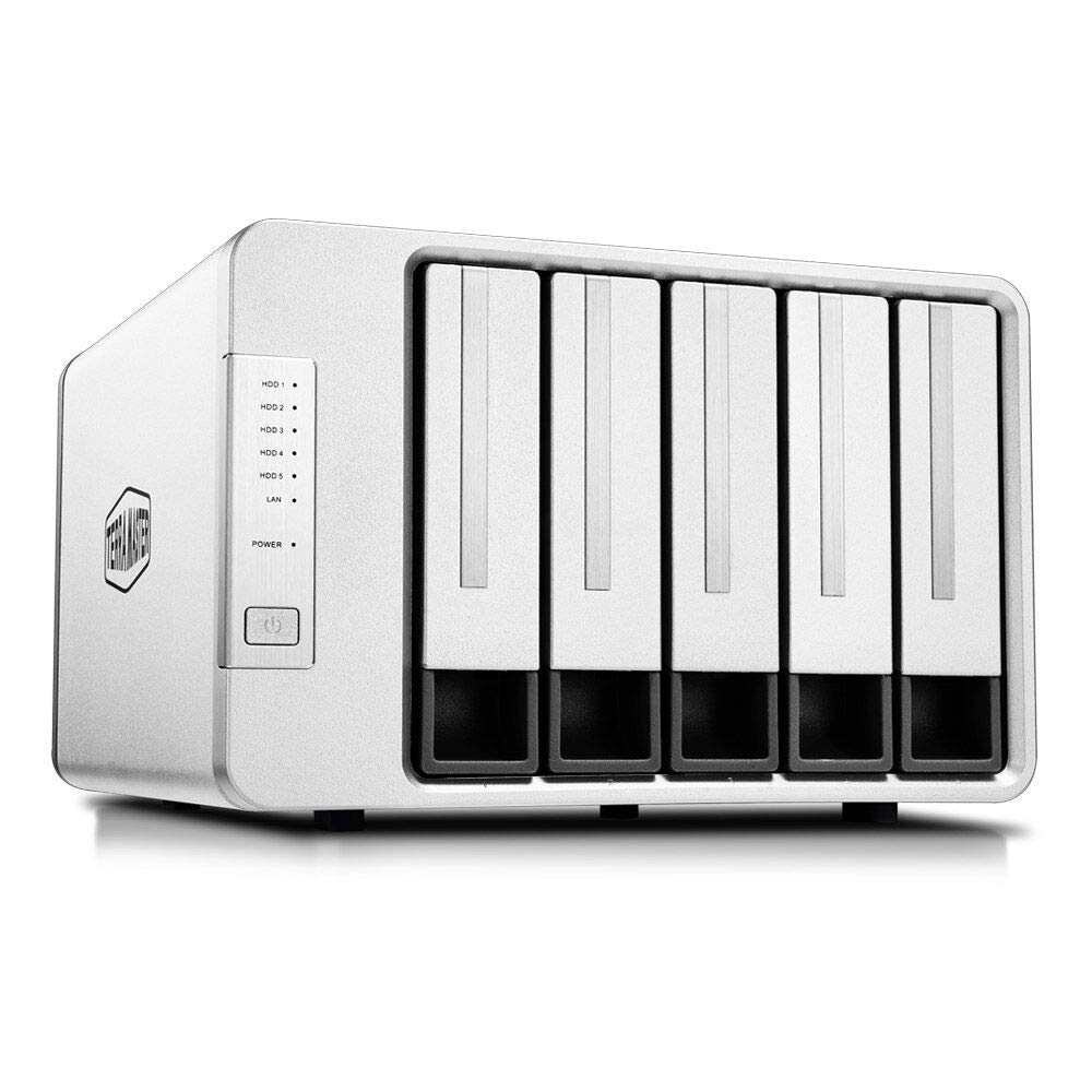 TerraMaster F5-422 10GbE NAS 5-Bay Network Storage Server Quad